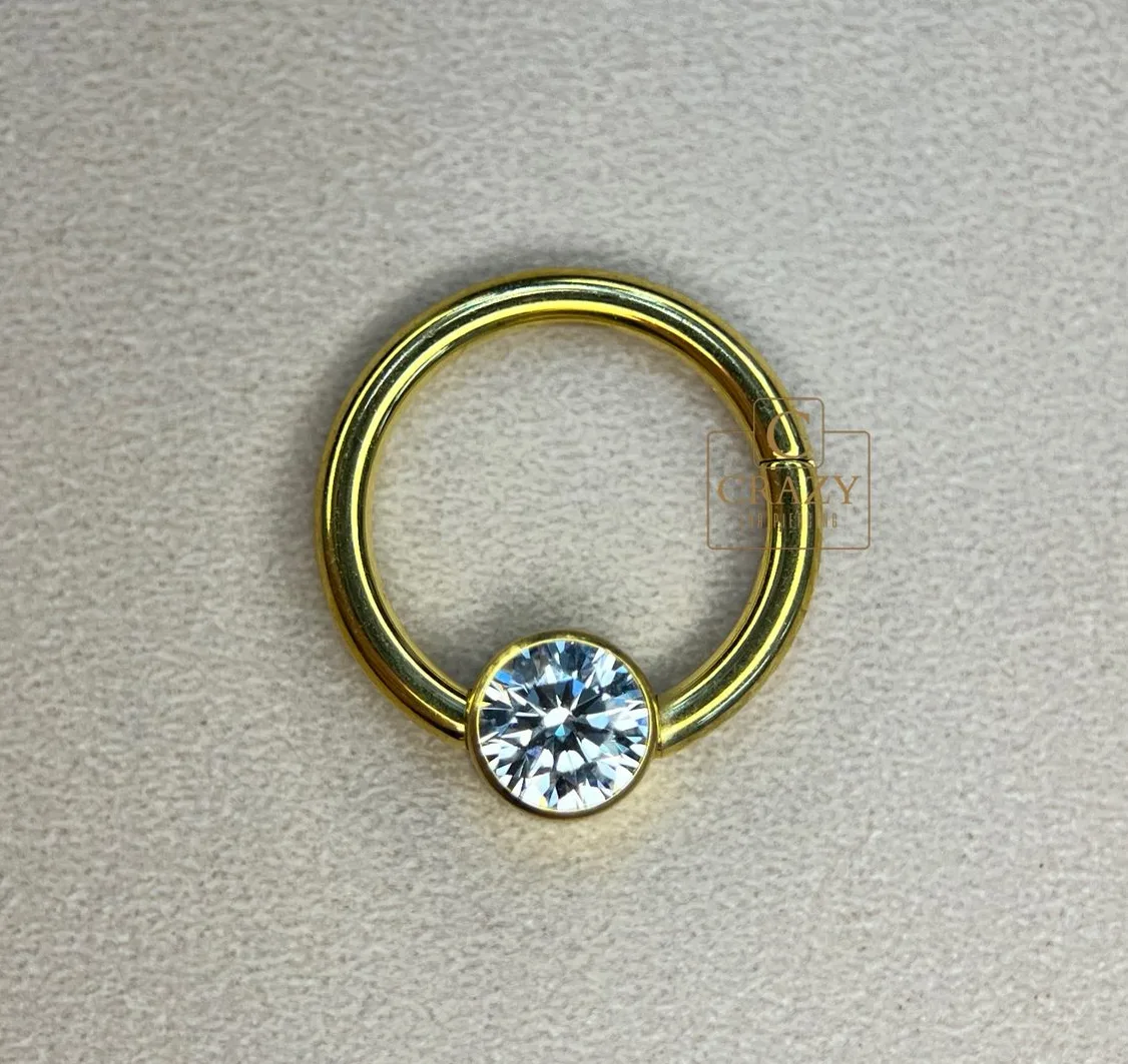 Daith ponto luz em zircônia, incluso a aplicação